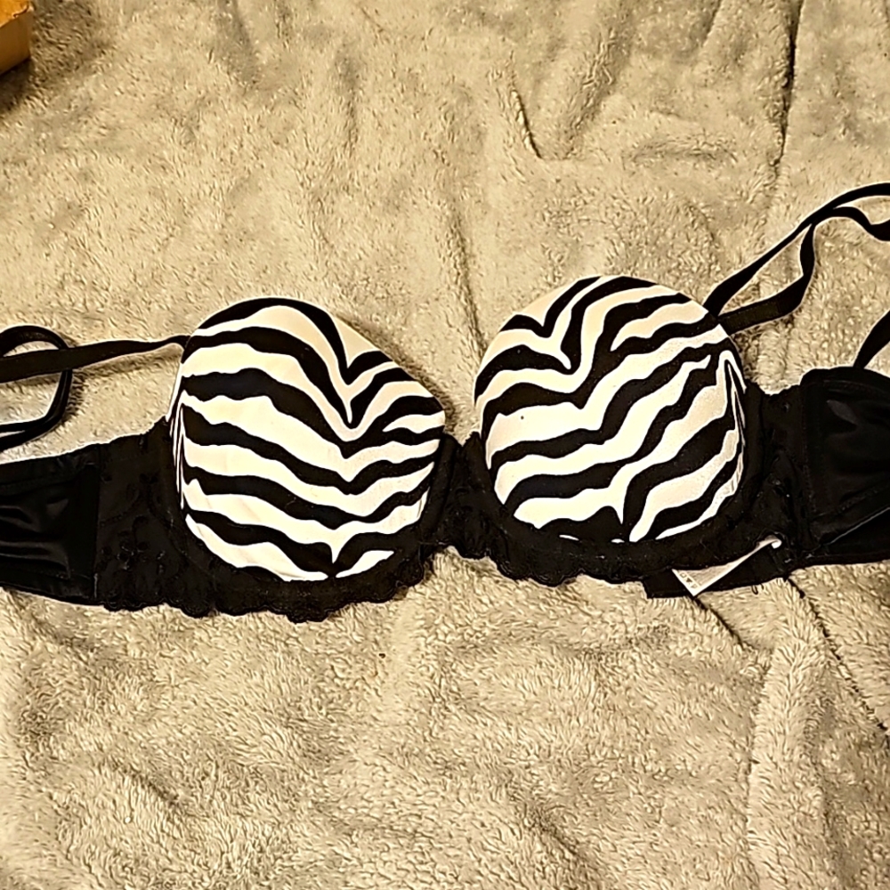 Zebra bra